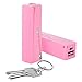 Power Bank Key Chain Smart Phone External Battery (Pink)