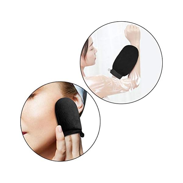 4-in-1-Tanning-Lotion-Applicator-Self-Tanning-Mitt-Applicator-to-Back-Exfoliating-Gloves-Tanning-Mitt-Set-for-Lotion-Cream-Medicine 4 in 1 Tanning Lotion Applicator, Self Tanning Mitt Applicator to Back, Exfoliating Gloves Tanning Mitt Set for Lotion…