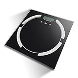 BSTPOWER Bathroom Scale Body Fat Step-ON Digital Health Weight Watchers Body Composition Analyzer with Large Backlit LCD Up To 8 Users Profile Weight up to 400lb