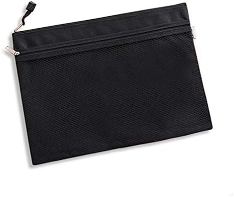 SLBGADIEME A5 Zip Bags with Waterproof Mesh File Pockets Pencil Case HP30