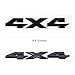 4X4 Emblem 8.8 Inch Badge for Dodge Ram 1500 2500 3500 Ford F150