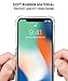 Viromo TM - Mirror Cases Compatible - Apple iPhone X/Xs for Girls Womens - Protective Silicone Slim Case New Rubber Bumper - Cool Cute Ultra Thin and Shockproof - Grip Phone Case Stylish Luxury Silver