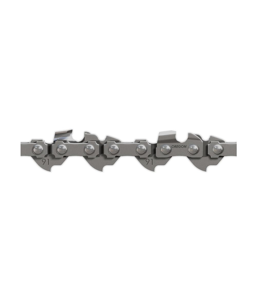 Oregon AdvanceCut Chain to fit 16-Inch Titan, Gardenline, Black & Decker, Spear & Jackson, Einhell, Worx, Mac Allister, Handy, Mitox, Mountfield, Ryobi, Qualcast Chainsaws, 57 Drive Links (91PX057E)