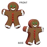 Tenna Tops - Gingerbread Car Antenna Topper / Antenna Ball (Flat Rate 2.99 Shipping - Any Size Order)