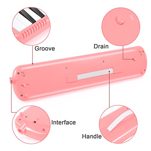 5 Eastar+Melodica+Instrument+Mouthpiece+Keyboard