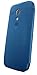 Motorola Flip Shell for Moto G - Retail Packaging - Royal Blue (1st Generation Only)