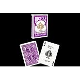 US Playing Card Co. Bicycle with purple back - Set of 54 cards Format Poker