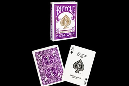Bicycle with purple back - Set of 54 cards Format Poker