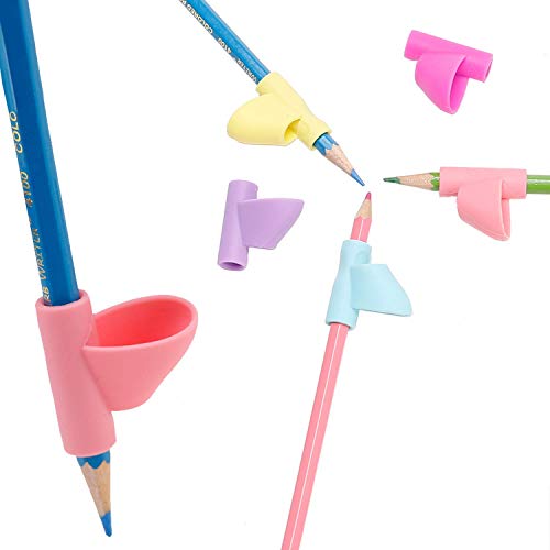 Sanp Pencil Grip Claw,5 Packs Pencil Grip Writing Claw Training Writing AIDS Claw Correction Finger Grip for Kids Preschoolers Children Adults Students -Special Needs - Thumbnail 2