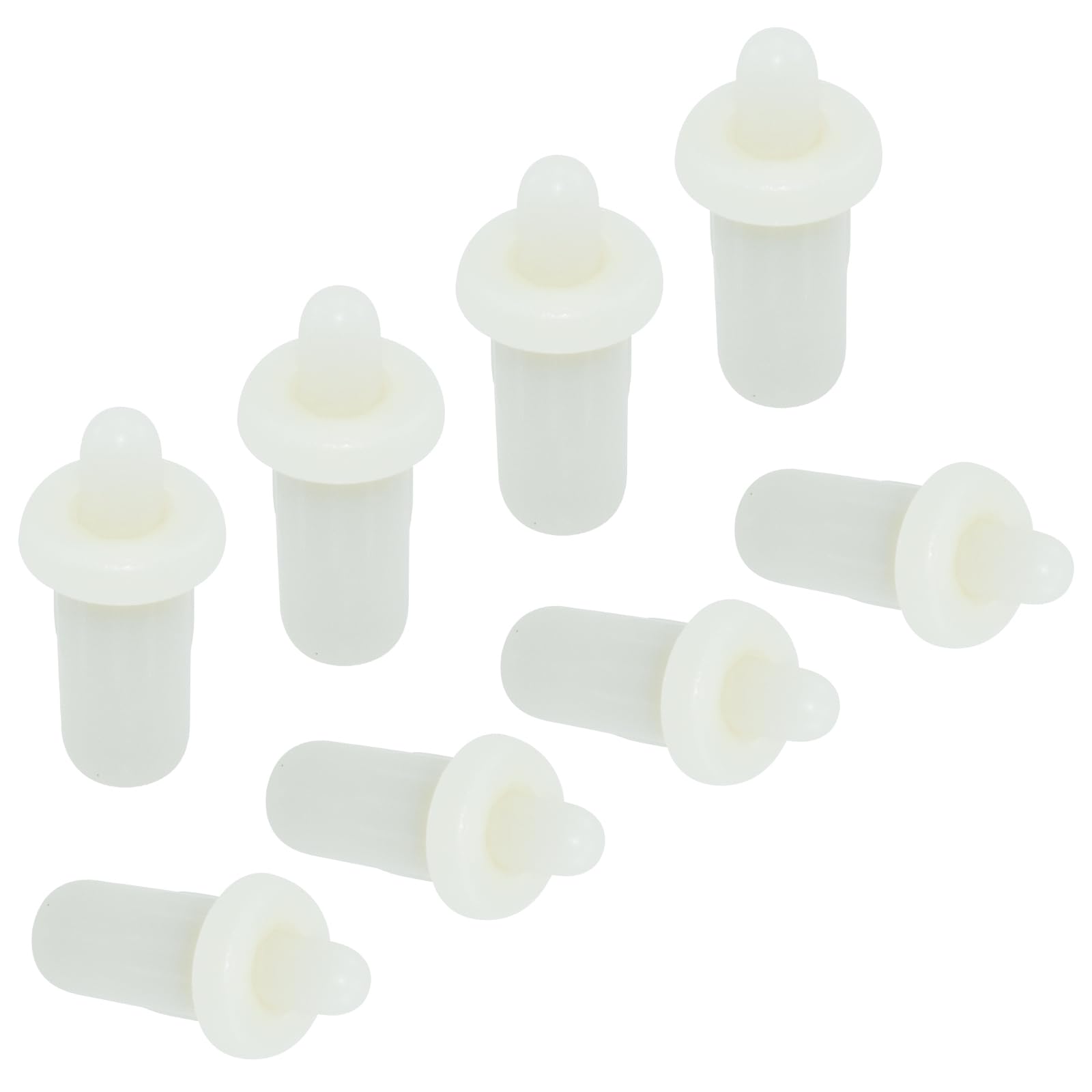 Photo 1 of Aifeier ET 8 Pieces Cabinet Door Repair Pins Damper Replacement Repair Pins Blinds Spring Loaded Furniture Fittings Door Spring Parts, White