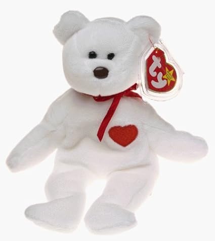 beanie babies valentino bear