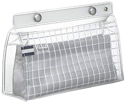 Photo 1 of KOKUYO Piiip Tool Pen Case, Silver Gray, Japan Import (F-VBF240-1)