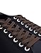Miscly 3 Pairs Flat Waxed Cotton Boot Laces Shoelaces 1/4″ Wide