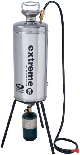 Zodi Extreme SC Portable Shower with Tripod Stove