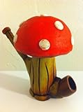 Handmade Tobacco Pipe, Power-Up Mushroom Design