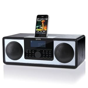 GEAR4 CDM-500W HiFi with CD Player / FM Radio / Dock for ...