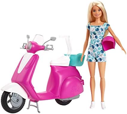 barbie on the go scooter