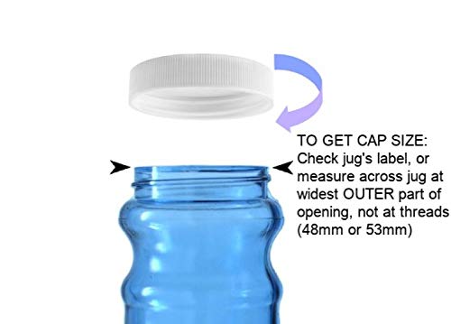Water Bottle Replacement Caps 53mm - (2pk) - coolthings.us