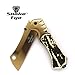Snake Eye Tactical Heavy Duty Folding Pocket Knife Outdoors Camping Hunting Fishing. (Gold)