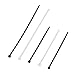 eBoot 400 Pieces Self-Locking Nylon Cable Zip Ties 4 Inches and 6 Inches Zip Wrap, Black and White