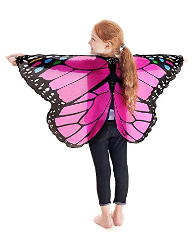 Douglas Dreamy Dress-ups Fanciful Fabric Wings - Pink Monarch Butterfly