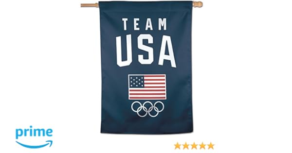 Wincraft Team Usa Olympic House Banner Flag And Banner Flag Flags