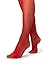 sofsy Fishnet Thigh-High Stockings - Lace Top Lingerie [Made In Italy] - Red - XL