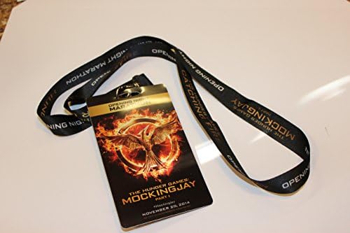 Hunger GamesHunger Games Catching Fire AMC Exclusive Movie Theater Promo Lanyard Opening Night Marathon