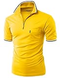 Xpril Front Zipper Collar T-shirt