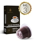 Nespresso® Compatible Coffee Capsules $0.50/Nespresso®* Compatible Pod: 10 Colombia Decaf Dolce (Int. 3)