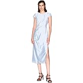Armani Exchange Women's Cap Sleeve Dress with Slit