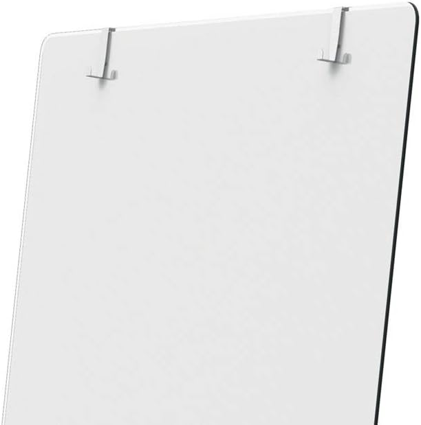 Nobo Glass Magnetic Whiteboard, Flipchart Easel with Adjustable Roller Stand, 700 x 1850 x 745 mm, Brilliant White : Office Products