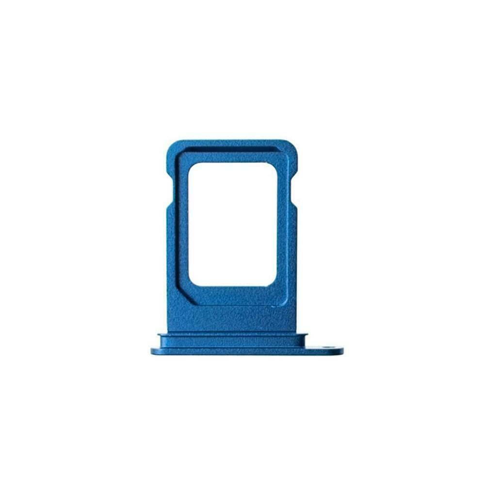2x Single Sim Card Tray Replacement Compatible With iPhone 13 6.1 inch Blue