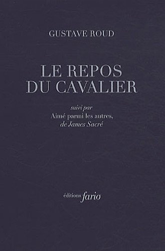 Le  repos du cavalier