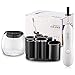 Makeup Brush Cleaner and Dryer, Portable Brushes Cleaner, Cleans and Dries Makeup Brushes in Seconds for All Size Makeup Brushes/ with 360 Rotation
