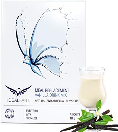 Ideal Complete Ideal Protein Idealfast Meal Replacement Protein Powder 7 Packets 470g (7 packets, Vanilla)