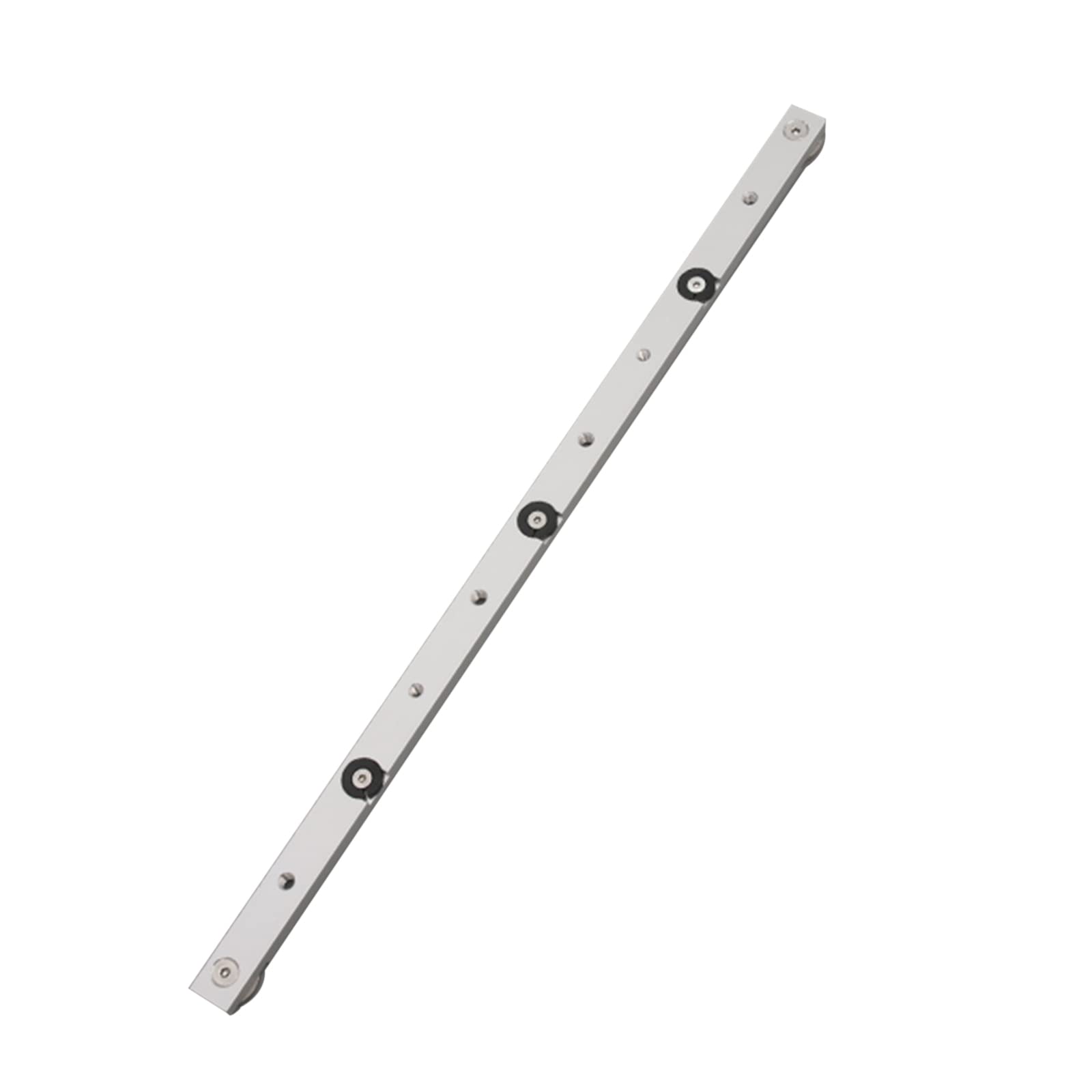 Aluminium Alloy T-Rail, T-Rail T-Nut Mitre Rail, T-Screw Mounting Slot, Woodworking Hand Tool, for Woodworking Router Table (T-Sledge with Retaining Ring 300 mm)