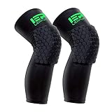 Laxuri R700 Crashproof Basketball Kids Adult Knee Pads with Breathable Compression Pads Support, (1 Pair) Leg Knee Long Sleeve Protector Gear（Small）