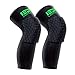 Laxuri R700 Crashproof Basketball Kids Adult Knee Pads with Breathable Compression Pads Support, (1 Pair) Leg Knee Long Sleeve Protector Gear（Small）