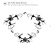 Holy Stone HS200 FPV RC Drone with HD Wifi Camera Live Feed 2.4GHz 4CH 6-Axis Gyro Quadcopter with Altitude Hold, Gravity Sensor and Headless Mode RTF Helicopter, Color Black