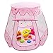 MAIKEHIGH Children Castle Playhouse Play Tent Ball Pit Hexagonal Foldable House Tents for Kids, Indoor & Outdoor Use, conveniently Folds in to a Carrying Case (Ball Not Included)