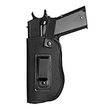 TANZOX Inside The Waistband Holster, Durable IWB Gun Holster, Fits 1911 / S&W M&P Shield / GLOCK 26 27 29 30 33 42 43 / Springfield XD XDS / Ruger LC9 & All Similar Handguns