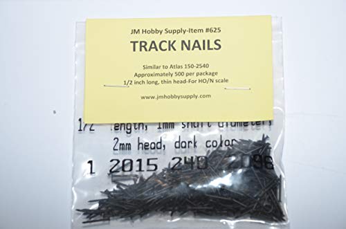HO/N Scale Model Railroad Track Nails