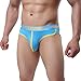 Men's Underwear,Neartime Mens Boxers Pouch Shorts Underpants Sleepwear (S, Blue)