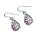 Earrings,kaifongfu Wedding Jewelry Cat's Eye Style Fashion Love Wishing Pool Wedding Earrings for Valentine's Day (Pink)