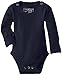L'ovedbaby Baby Boys' Organic Bodysuit (Baby) -Navy-0-3 Months