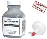 NE IMAGE© - 1 Black Laser Toner Refill Kit for Konica Minolta MagiColor A0V301F 1600W, 1650EN, 1680MF, 1690MF + Reset Chip
