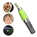 Nose Ear Face Neck Eyebrow Hair Trimmer Unisex LED Lights Shaver Clipper Cleane