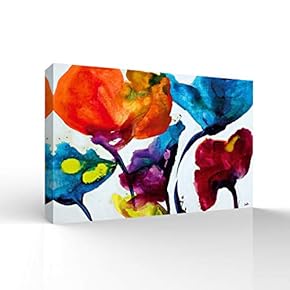 Wall26-Canvas Wall Art-Beautiful Flower-Giclee Painting Wall Art for Bedroom Living Room Home Decoration - 12x18 inches