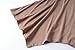 LARACE Womens Swing Tunic Tops Loose Fit Comfy Flattering T Shirt(Khaki 3X)